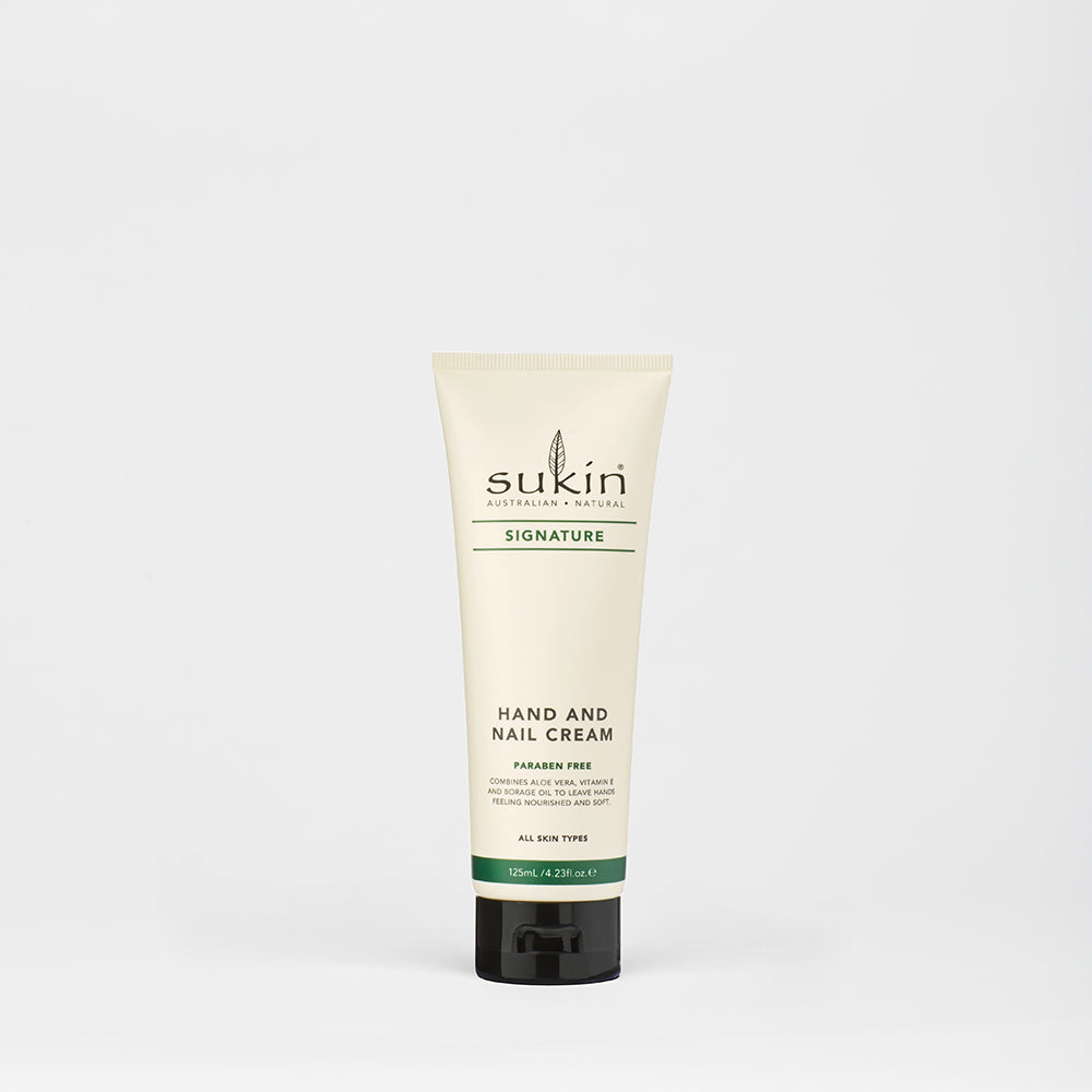 Sukin Natural Hand & Nail Cream Tube | Signature 125ml